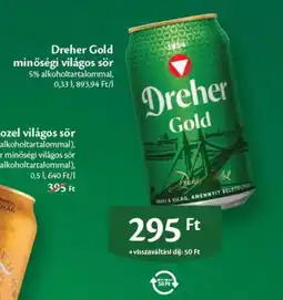 EcoFamily Dreher Gold ajánlat