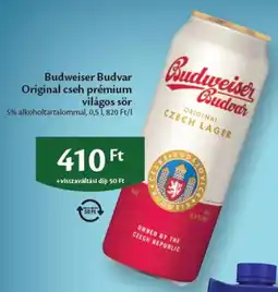 EcoFamily Budweiser Budvar ajánlat