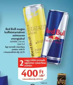 EcoFamily Red Bull energiailat ajánlat