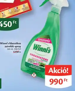 EcoFamily Winni's zsiroló spray ajánlat