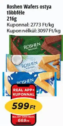 Real Roshen Wafers ajánlat