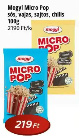 Real Mogyi micro pop ajánlat