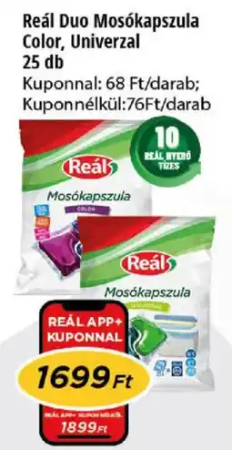 Real Reál Duo Mosókapszula ajánlat