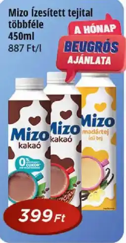 Real Mizo ízesített tejital ajánlat