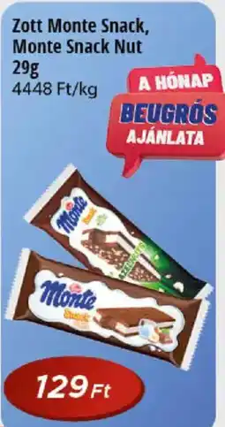 Real Zott Monte Snack ajánlat
