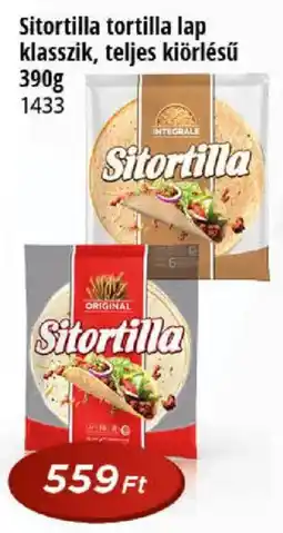 Real Sitortilla ajánlat