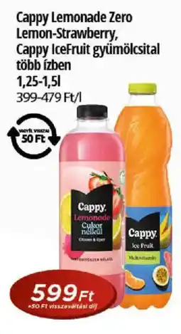 Real Cappy lemonade ajánlat