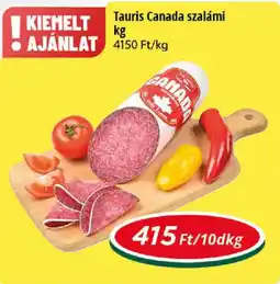 Real Tauris canada szalámi ajánlat