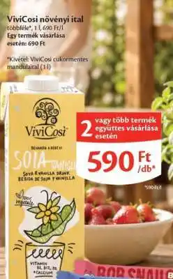 EcoFamily ViviCosi növényi ital ajánlat