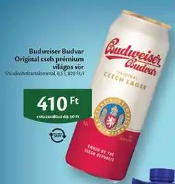 EcoFamily Budweiser Budvar Original cseh prémium világos sör ajánlat