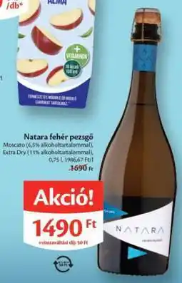 EcoFamily Natara fehér pezsgő ajánlat
