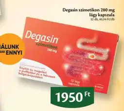 EcoFamily Degasin Szimetikon 280 mg lágy kapszula ajánlat