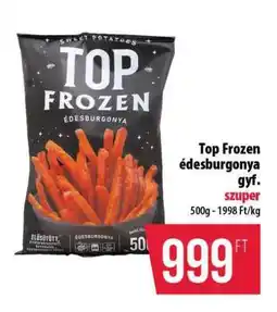Coop Top Frozen édesburgonya ajánlat