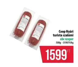 Coop Coop Nyári turista szalámi ajánlat