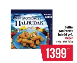 Coop Delfin panírozott halrúd gyf ajánlat