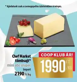 Coop Chef Market tömbsajt ajánlat