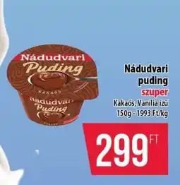 Coop Nádudvari puding ajánlat