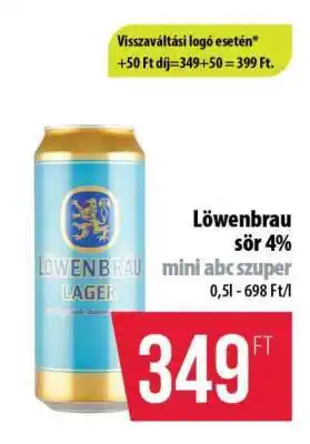 Löwenbrau sör 4%