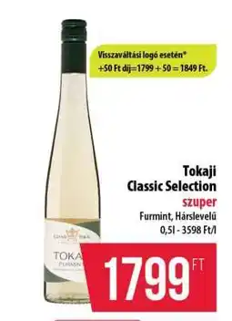 Coop Tokaji Classic Selection ajánlat
