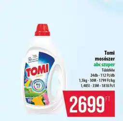 Coop TOMI MOSÓSZER ajánlat