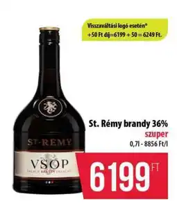 Coop St. Rémy brandy 36% ajánlat