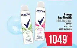 Coop Rexona izzadásgátló ajánlat