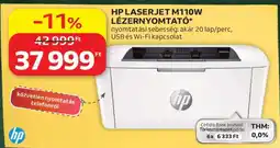 Auchan HP LaserJet M110W Lézernyomtató ajánlat