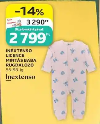 INEXTENSO LICENCE MINTÁS BABA RUGDALÓZÓ
