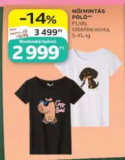 Auchan NŐI MINTÁS PÓLÓ ajánlat