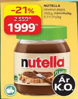 Auchan Nutella ajánlat