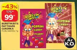 Auchan BURSTIN BITS PATTOGÓS CUKORKA ajánlat