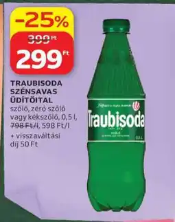Auchan Traubisoda szénsavas üdítőital ajánlat
