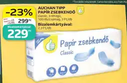 Auchan AUCHAN TIPP PAPÍR ZSEBKENDŐ ajánlat