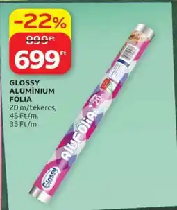 Auchan GLOSSY ALUMÍNIUM FÓLIA ajánlat