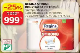 Auchan Regina Strong konyhai papírtörlő ajánlat