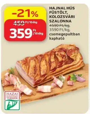 HAJNAL HÚS FÜSTÖLT KOLOZSVÁRI SZALONNA