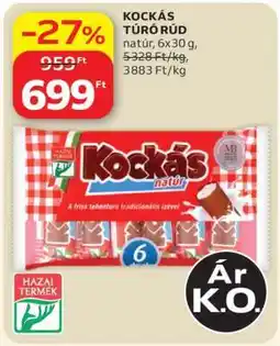Auchan Kockás Túró Rúd ajánlat