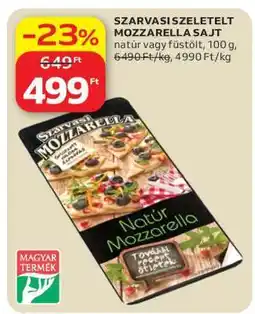 Auchan Szarvasi szeletelt mozzarella sajt ajánlat