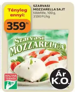 Auchan Szarvasi Mozzarella sajt ajánlat
