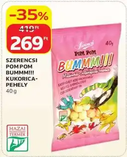Auchan SZERENCSI POM POM BUMMM!!! KUKORICA-PEHELY ajánlat