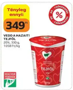 Auchan VEDD A HAZAIT! TEJFÖL ajánlat