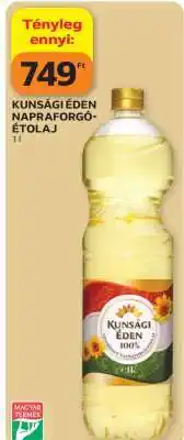 Auchan Kunsági Éden Napraforgó Étolaj ajánlat