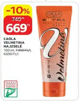Auchan CAOLA VELMETINA HAJZSELÉ ajánlat