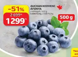 Auchan AUCHAN KEDVENC ÁFONYA ajánlat