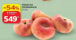 Auchan Pogácsa Őszibarack ajánlat