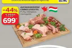Auchan AUCHAN KEDVENC CSIRKE LEVESTÁL ajánlat