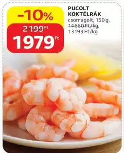 Auchan PUCOLT KOKTÉLRÁK ajánlat