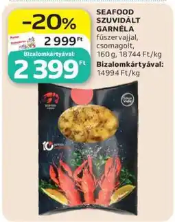 Auchan SEAFOOD SZUVIDÁLT GARNÉLA ajánlat