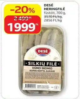 Auchan DESÉ HERINGFILÉ ajánlat