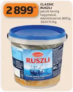 Auchan CLASSIC RUSZLI ajánlat